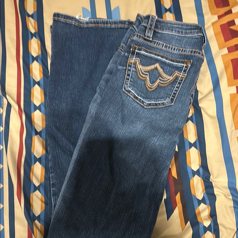 Shyanne Blue Wide Leg Pants